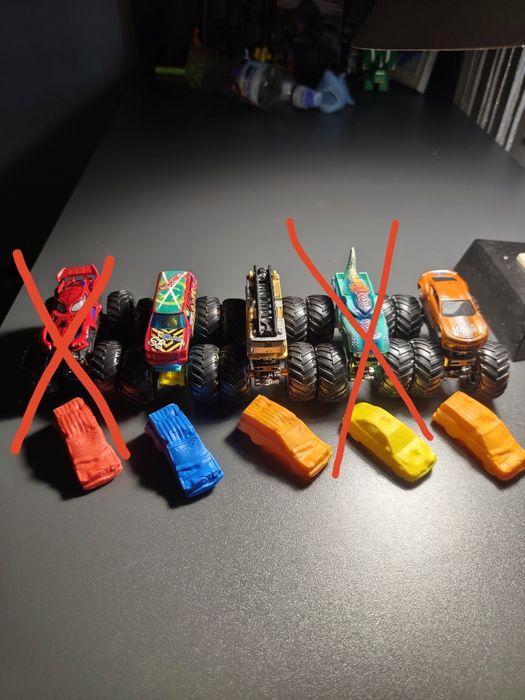 Машинки Хот вілс монстр траки оригінальні