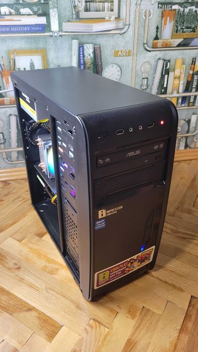 Ігровий ПК (8 ядер, 16 п., 16 ГБ ОЗУ, MSI GTX 1660 Super GamingX)