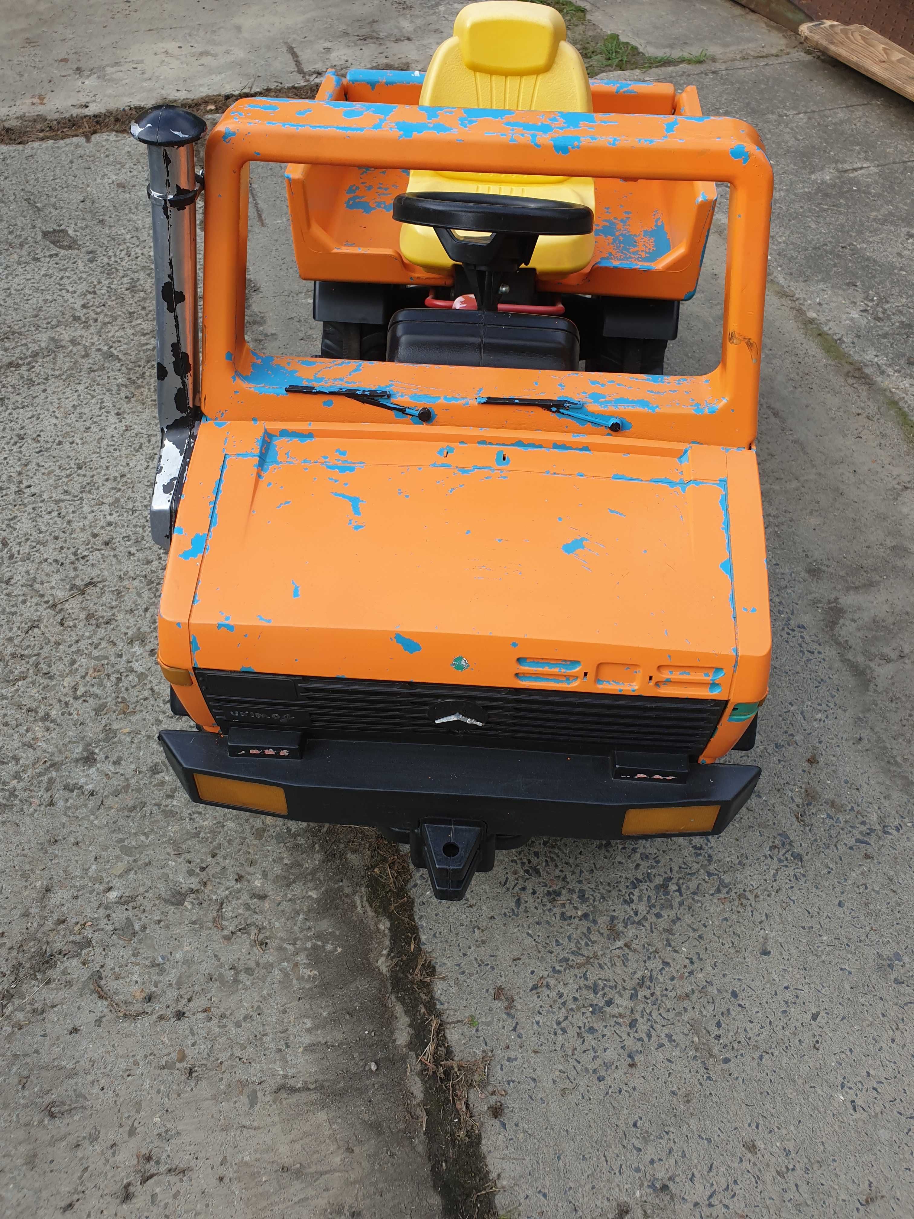 ROLLY TOYS MB UNIMOG pojazd na pedały