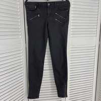 Чорні джинси Zara женские черные зауженные джинсы