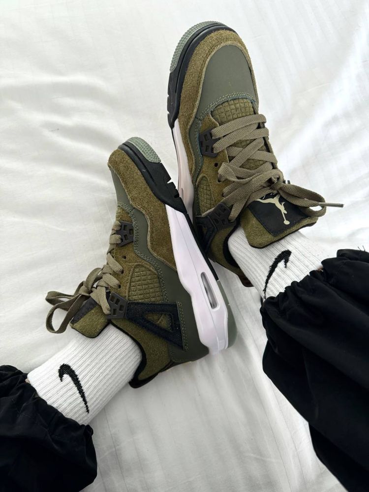 Nike Air Jordan 4 Retro Craft Olive