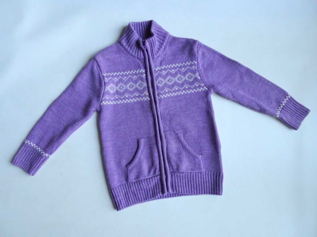 Cubus rozpinany sweter merino wool r. 116 cm