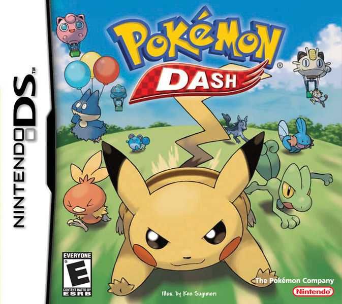 Pokémon Dash DS original sem capa