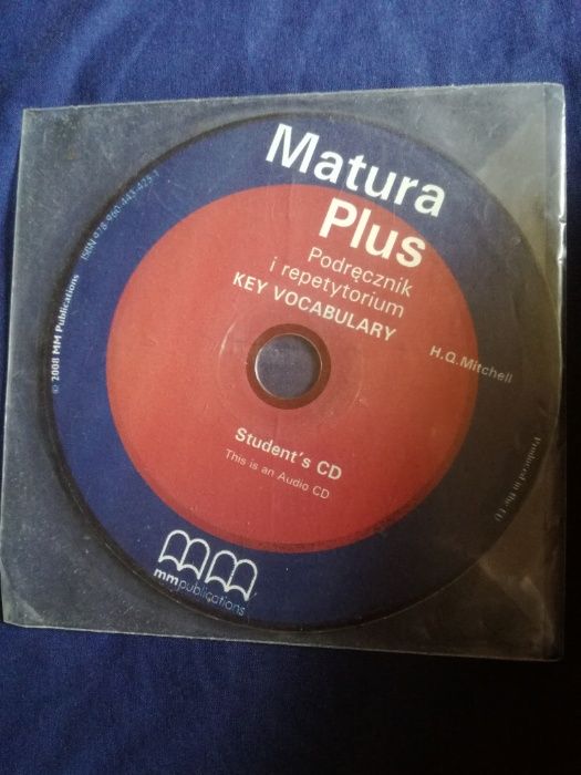 Matura Plus płyta podręcznik i repetytorium mm publications angielski