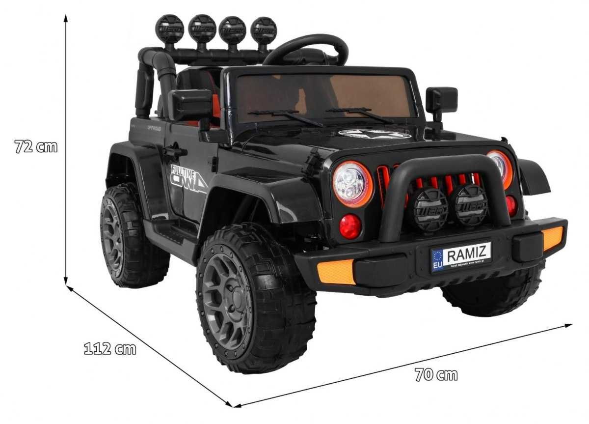 Autko dla dzieci Jeep na akumulator BRD-7588 napęd 4 koła