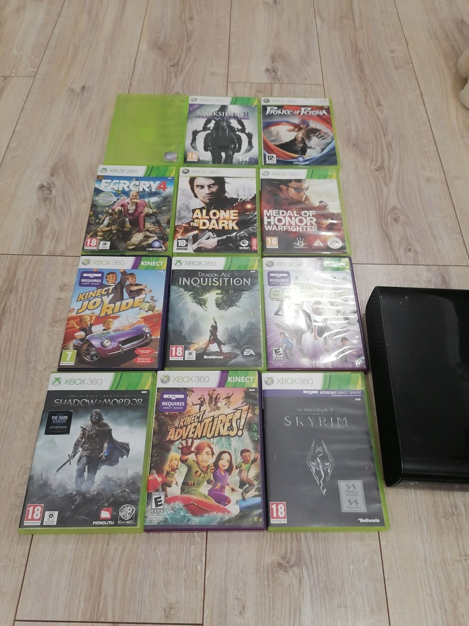 xbox 360. /3 pady , kinect i mnóstwo gier