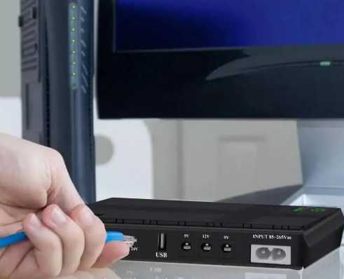 Дбж для роутеру mini-UPS  WI-Fi 12V  9V  5v 10400 mAh