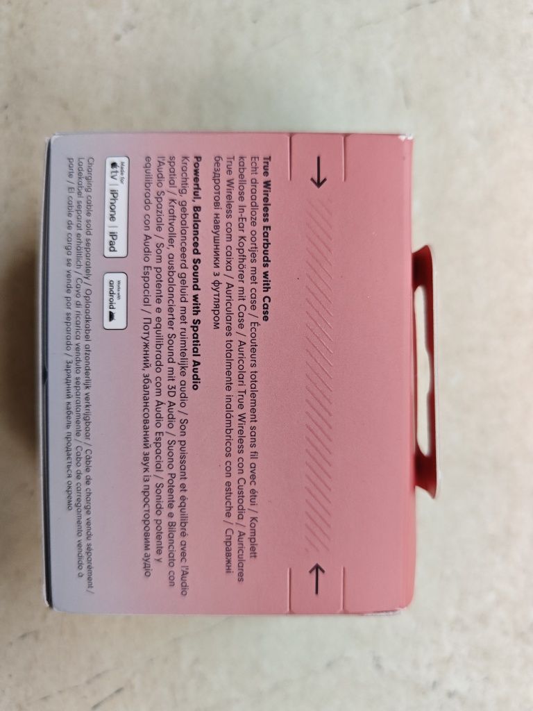 Навушники TWS Beats by Dr. Dre Solo Buds Transparent Red (MUW03)
