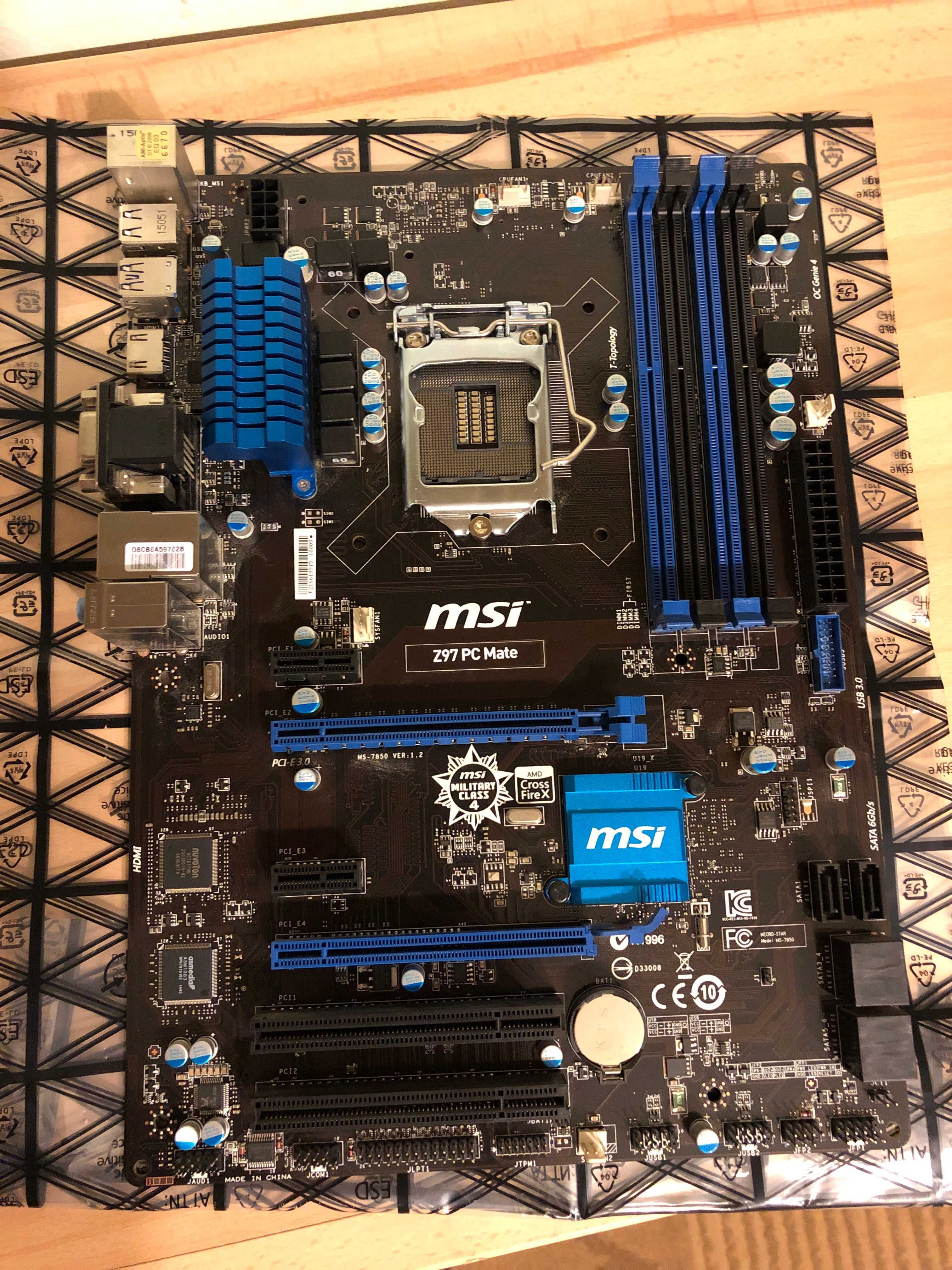 Płyta główna MSI Z97 PC Mate ATX LGA 1150