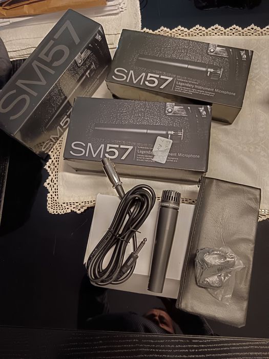 Microfone SM57 novo
