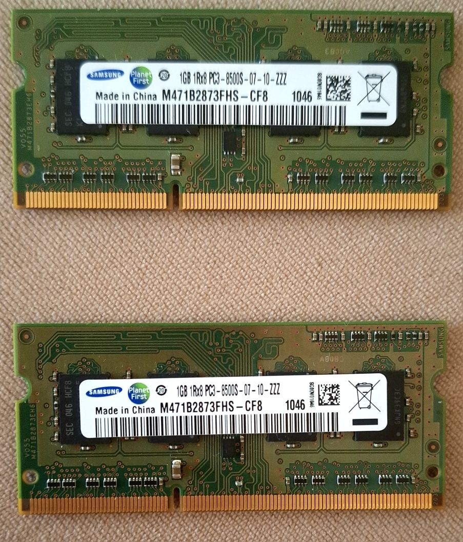 Оперативная память Samsung DDR3 для ноутбука