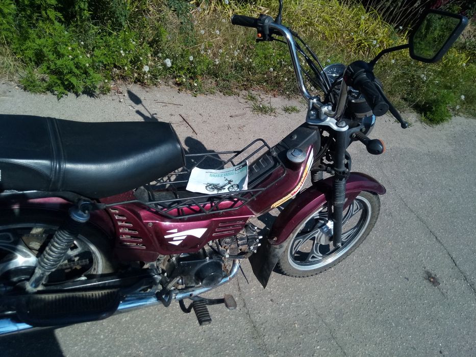 мопед Delta на ходу