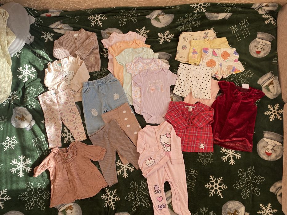 Одяг для дівчинки 62-68