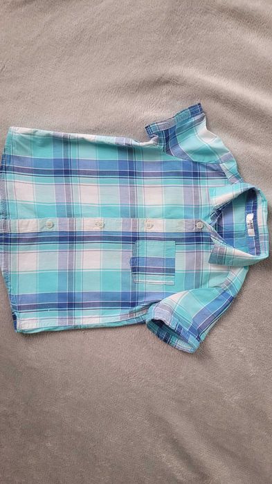 Elegancki sweterek, komplet ubranek dla chłopca 92/98 body, koszula