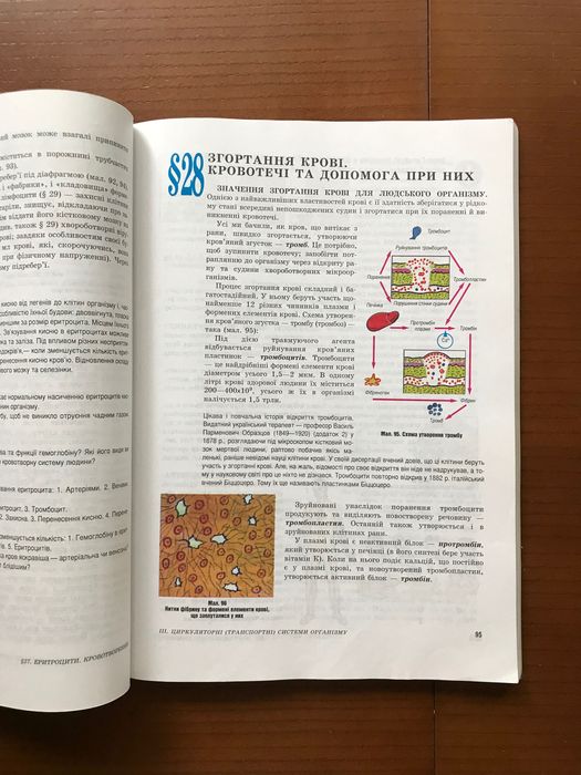 Біологія людини навчальний посібник 8-9 клас Присяжнюк