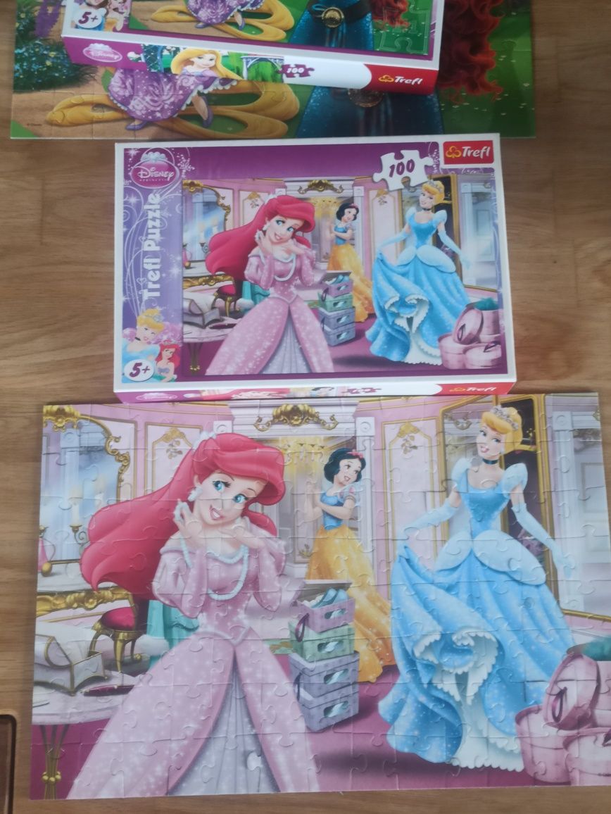 Disney Princess _ puzzle 100 elementów