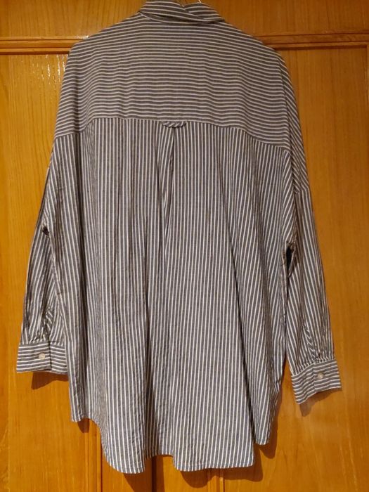 Camisa as riscas bershka