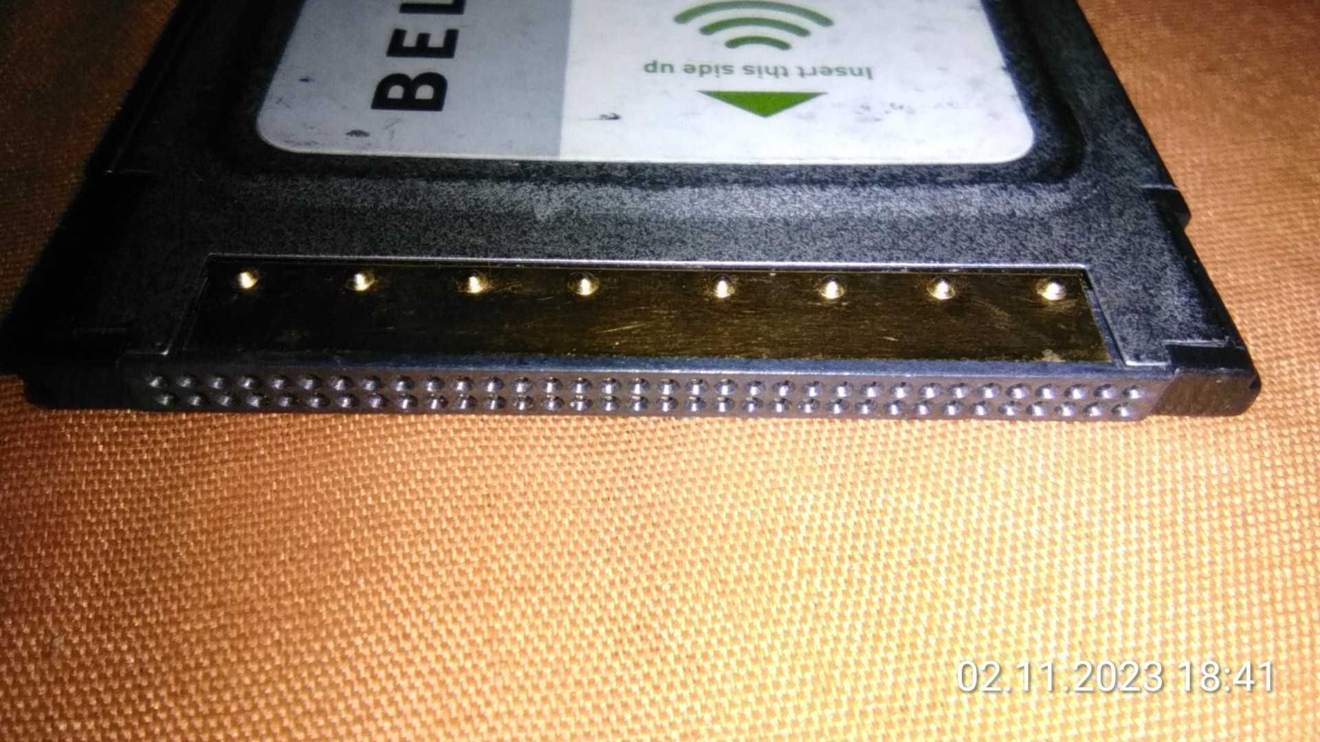 Belkin wireless G Plus Notebook card