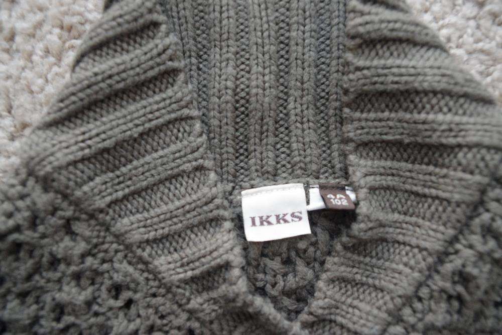 IKKS 4 lata sweterek khaki sweter 104