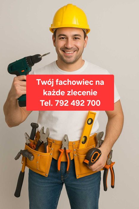 Złota rączka Warszawa - meble, elektryk, hydraulik, szpachlowanie
