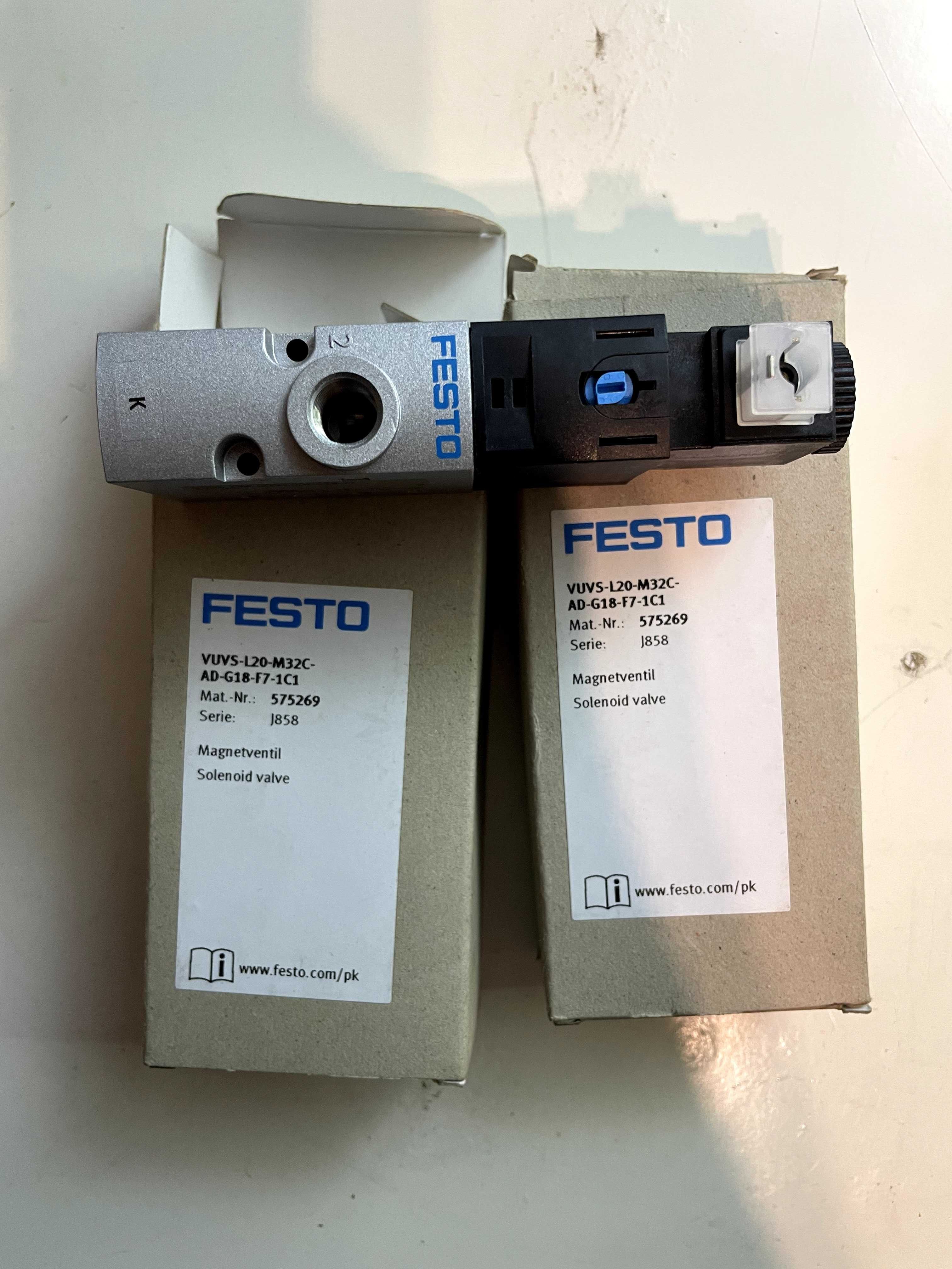 FESTO vuvs-l20-m32c-ad-g18-f7-1c1 2 штуки