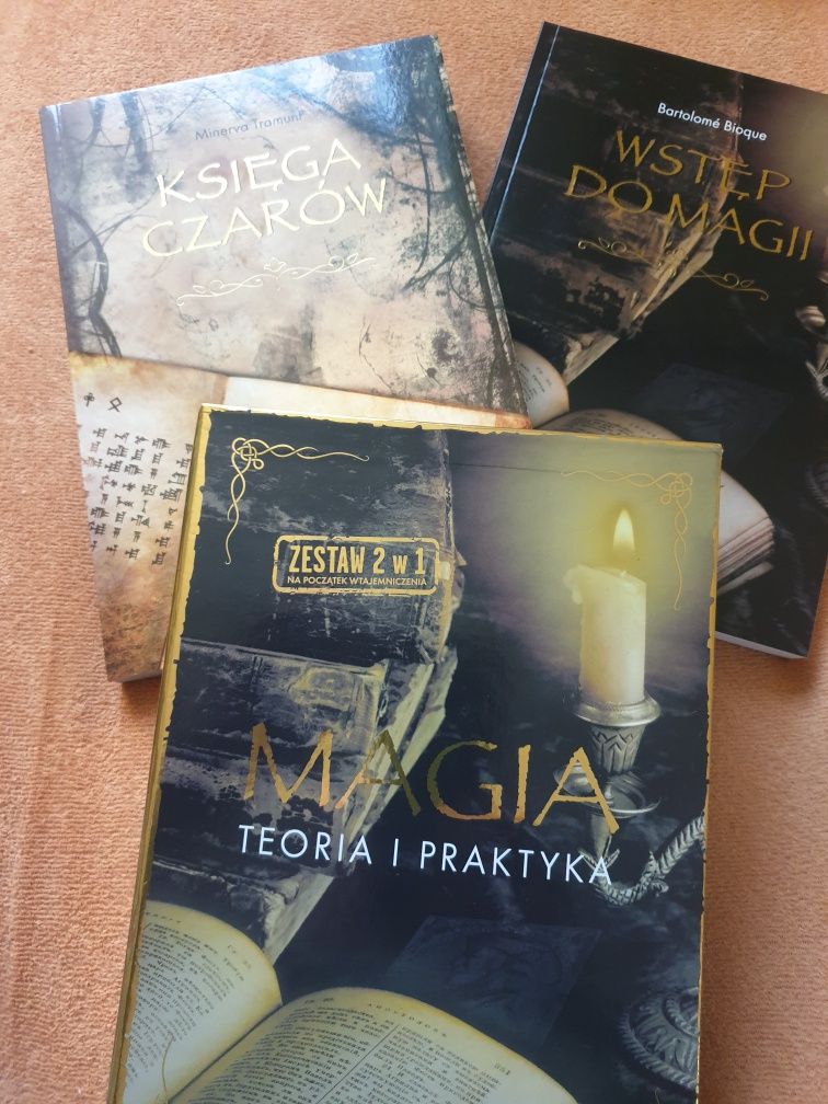 Magia teoria i praktyka, 2 tomy, przepiękne wydanie