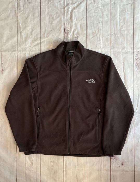 Kurtka The North Face WindWall Rozmiar L Męskie Brązowa/Ciemnozielona