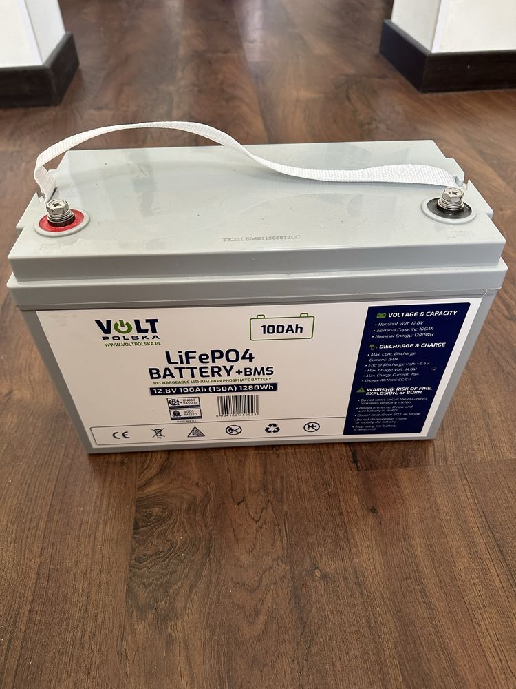 Акумуляторна батарея Volt Polska LiFePO4 12,8 V 100 Ah (150 А) + BMS