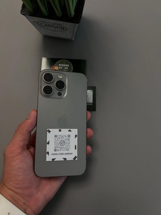 iPhone 15 Pro Max,256GB,Natural!!!Neverlock!Гарантия!Магазин!