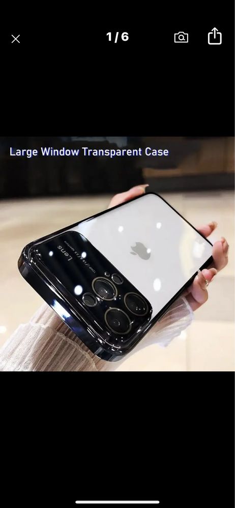 Гальванический прозрачный Ультратонкий чехол для телефона iPhone