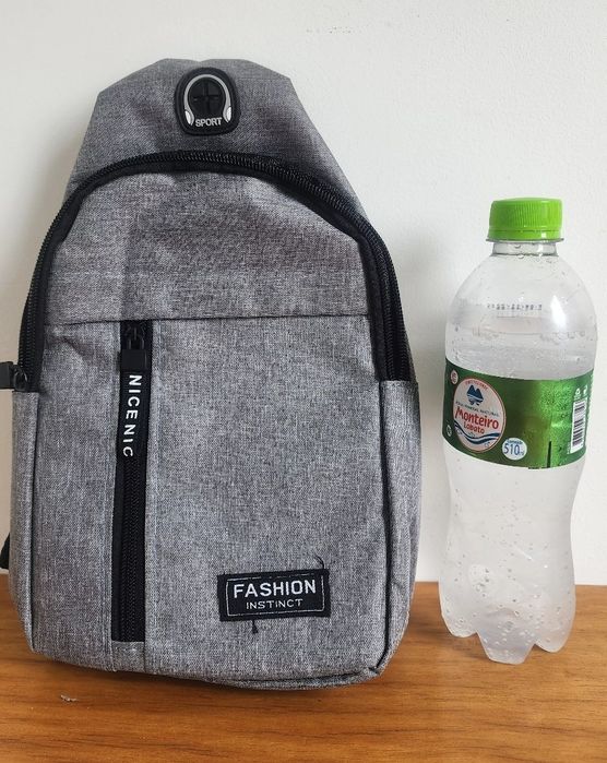 Мужская нагрудная сумка (рюкзак), через плечо