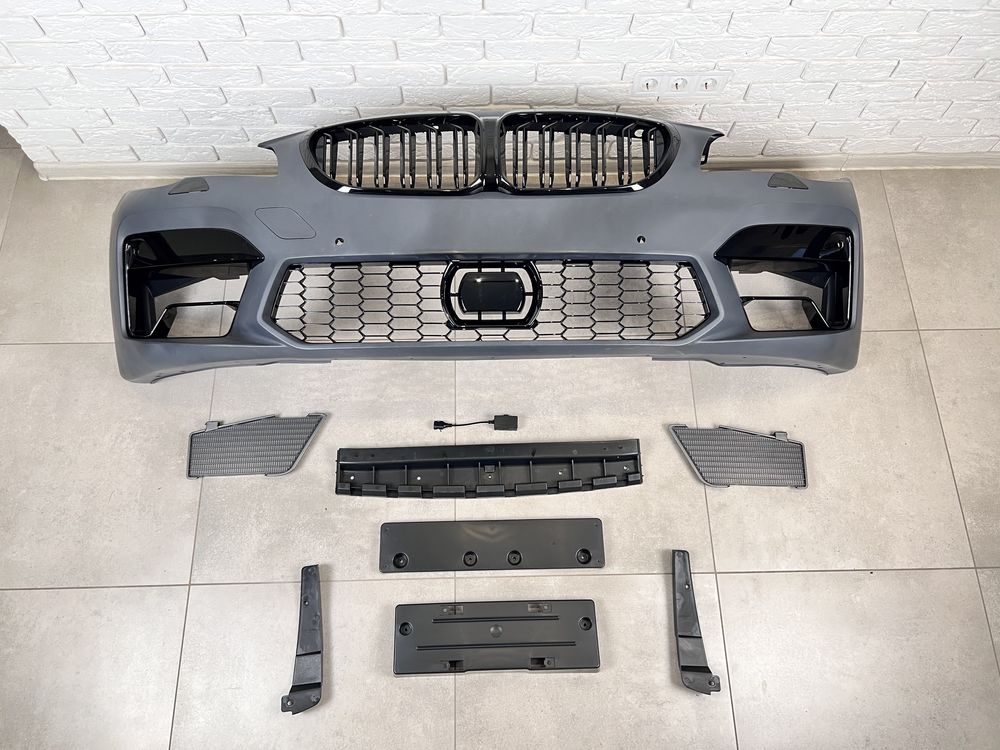Комплект обвеса бампера BMW 5 F10 2010-2017 в стиле БМВ BMW M5 F90 CS