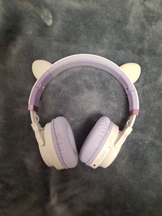 Навушники з котячими вушками Promate