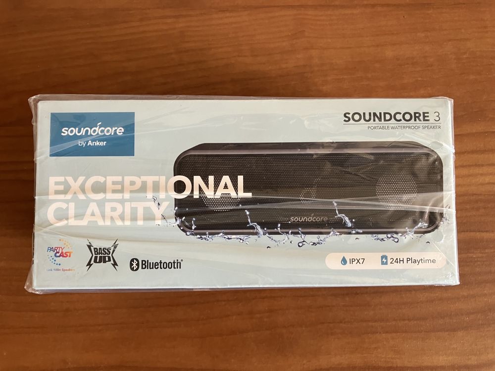 Портативна колонка Anker Soundcore 3. Bluetooth. Титанові драйвери