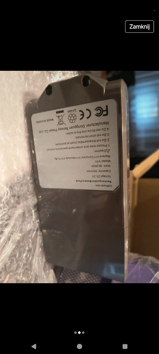 Dyson V11 + filtr