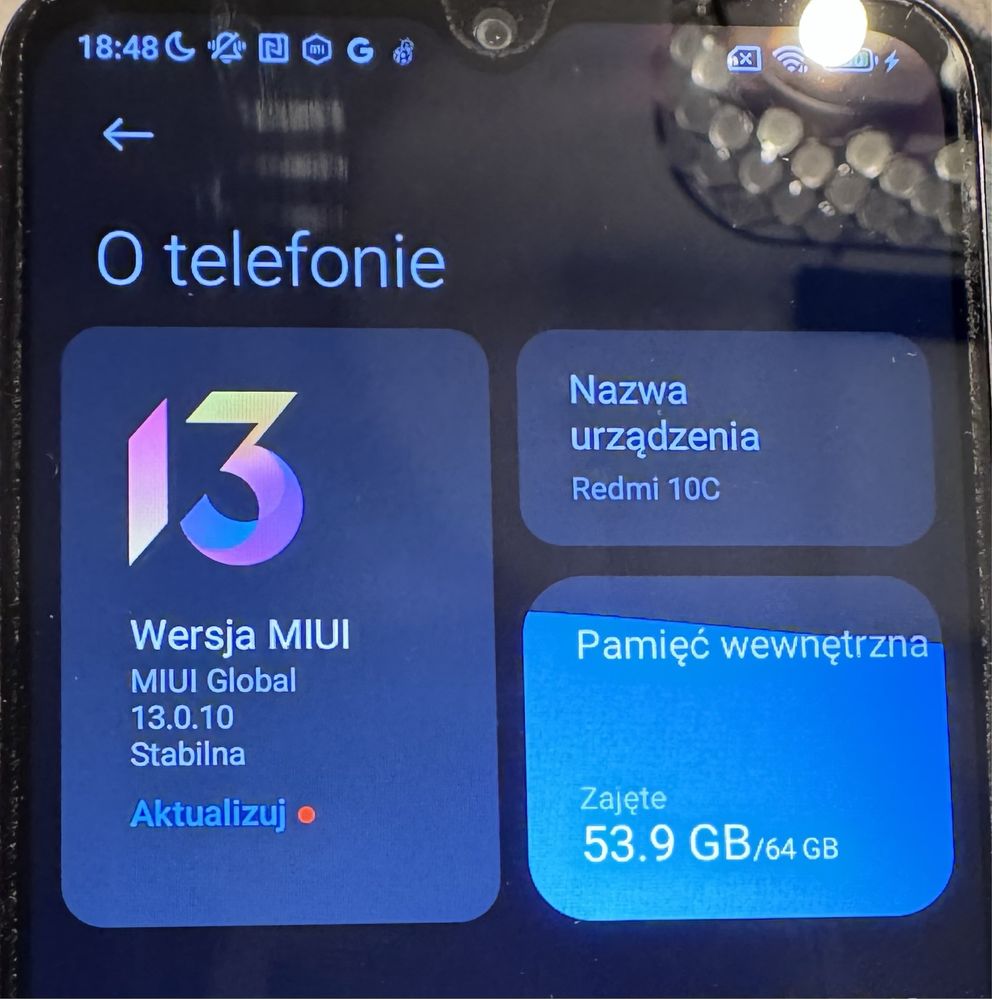 Xiaomi Redmi 10C 4/64GB SZARY