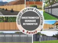 Przęsło betonowe Dwustronne - Piękne kolory!!!