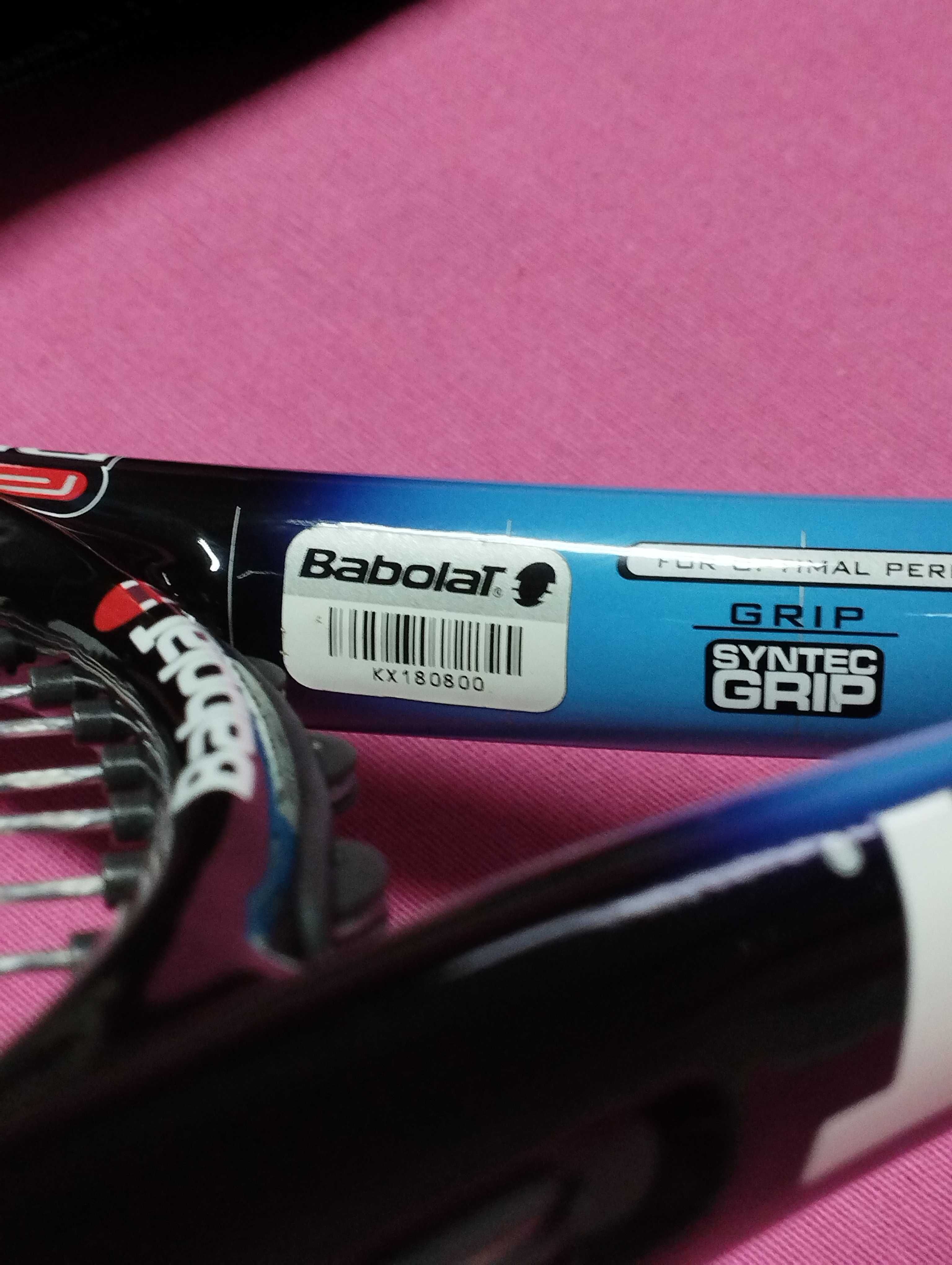 Raquete de tênis com saco Babolat Pure drive team