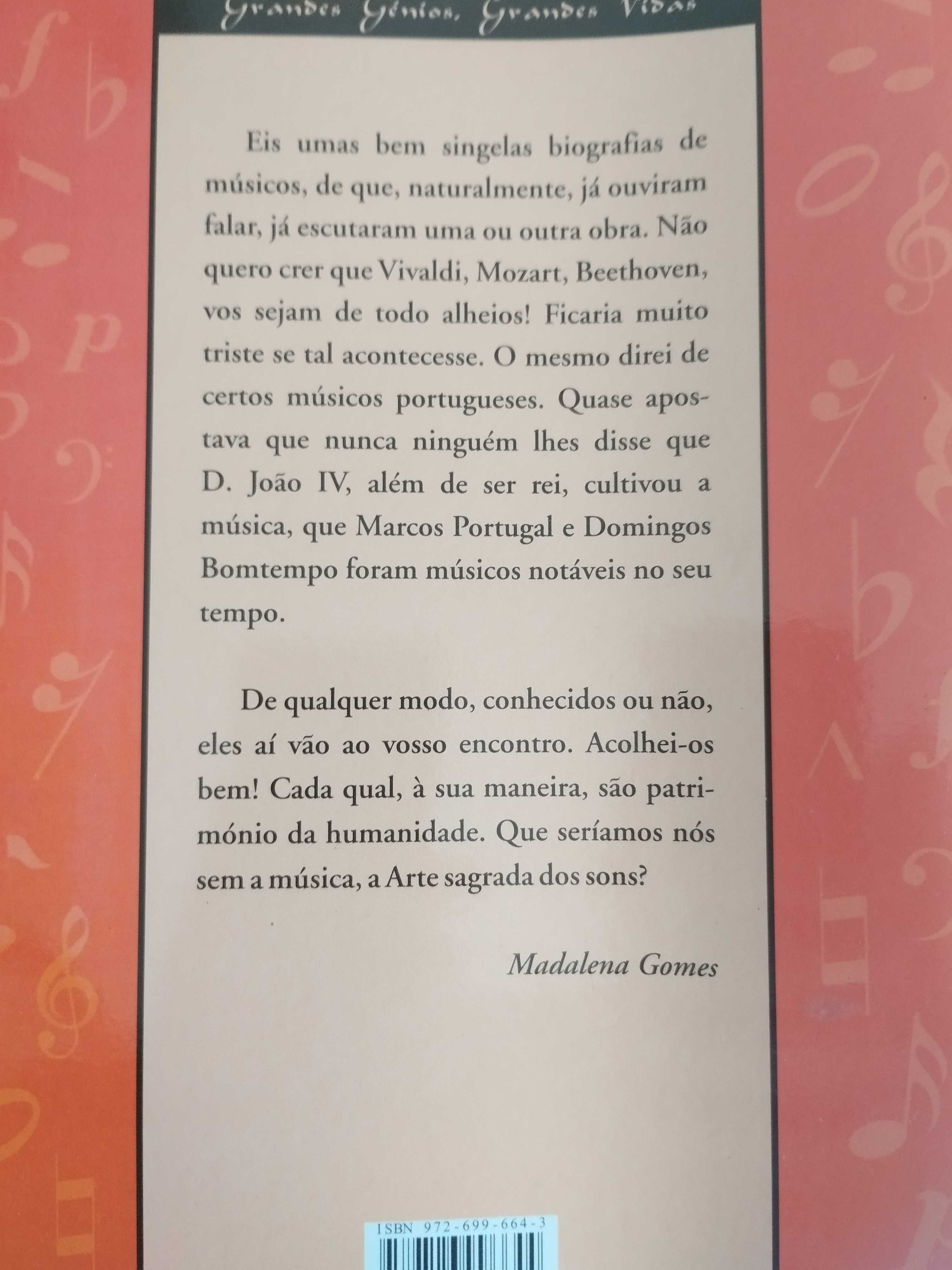 Músicos Contados aos Jovens, de Madalena Gomes