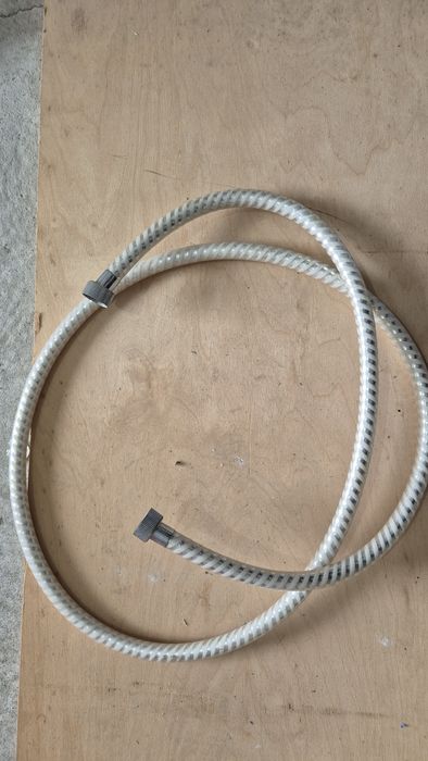 Wąż prysznicowy biały 150 cm