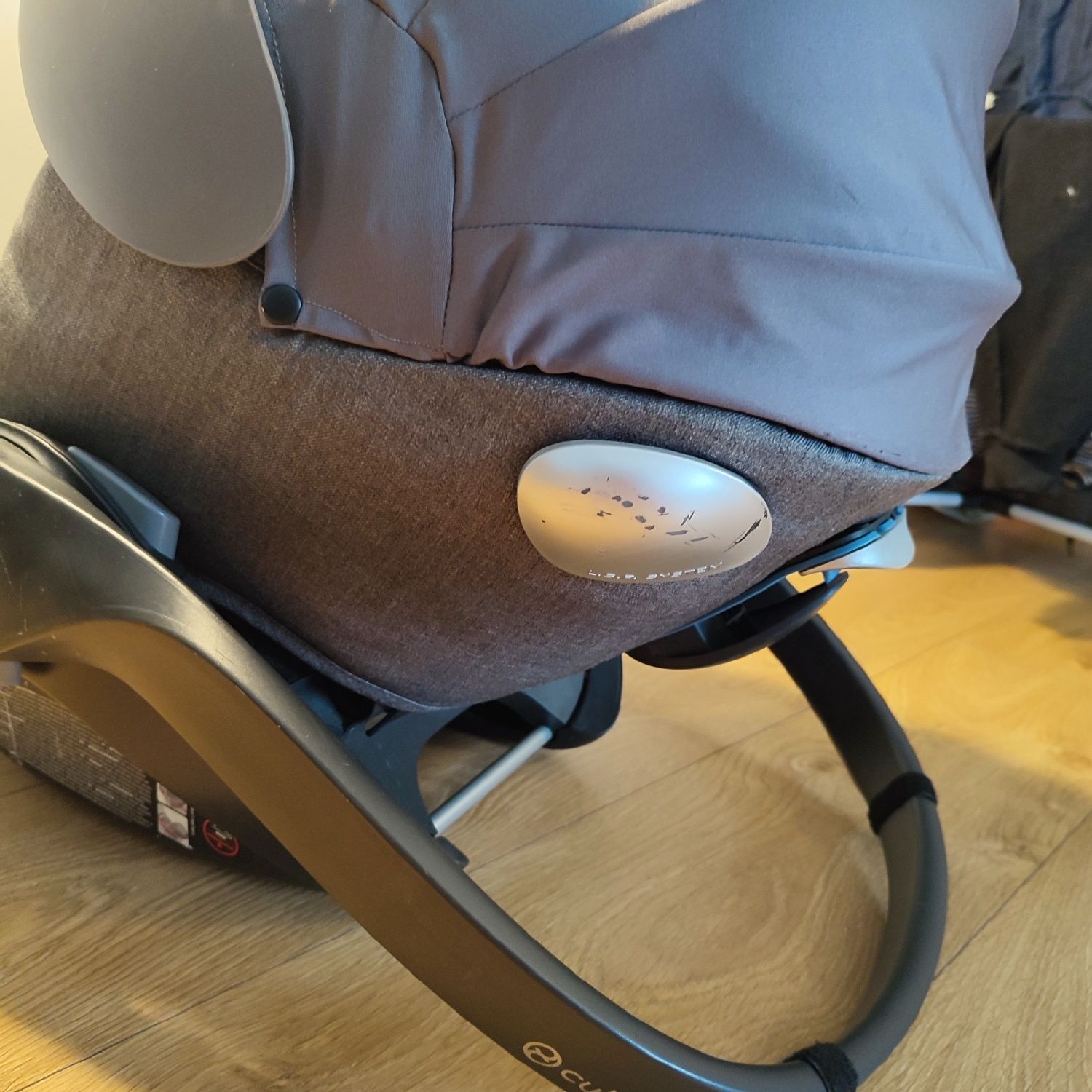 Fotelik samochodowy 0-13 kg Cybex Cloud Q Platinum Manhattan Grey