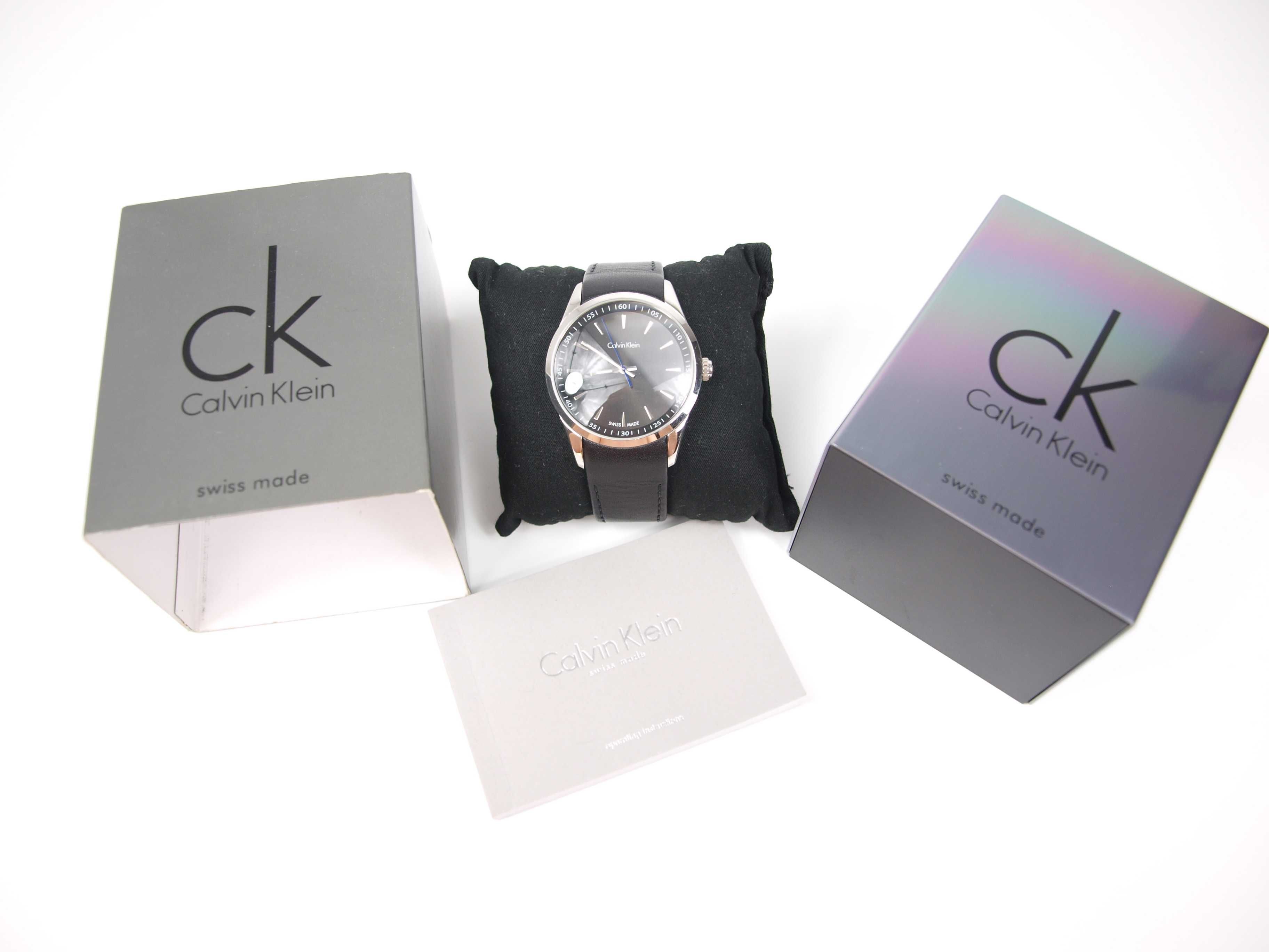 Zegarek Calvin Klein K5A311C1 CK Bold Sprawny Super Stan