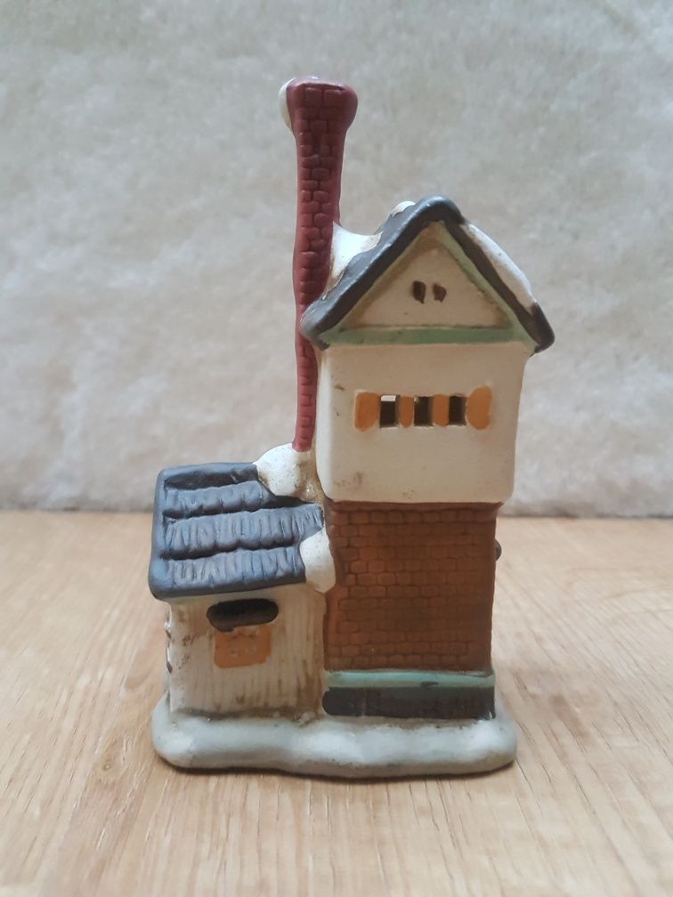 Christmas porcelain village buildings collection porcelanowy domek