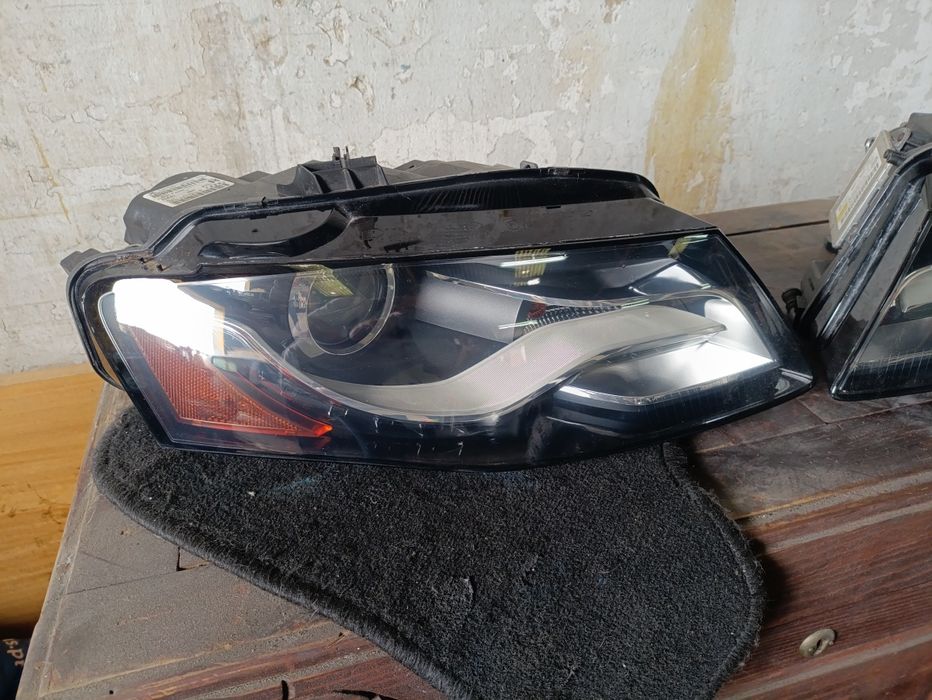Oticas faróis  Audi A4 B8 2012