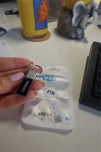 Pendrive USB Lenovo 2TB OTG Metal USB 3.0