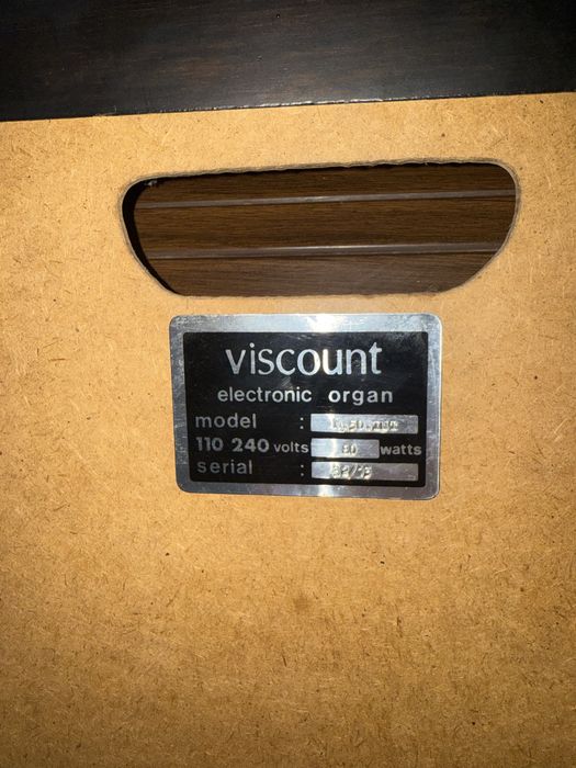 Organy Viscount M 50 Intercontinental