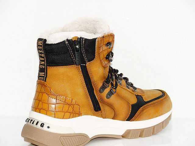 Botki sneakersy damskie MUSTANG 49C0052 r. 36, 37 SALE !!!