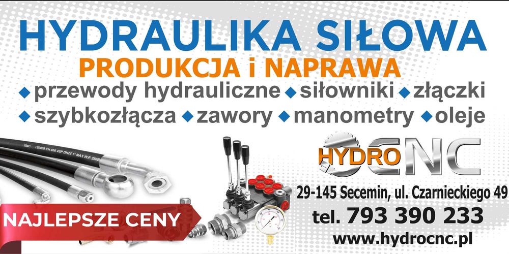 Zakuwanie węży hydraulicznych - NAJLEPSZE CENY