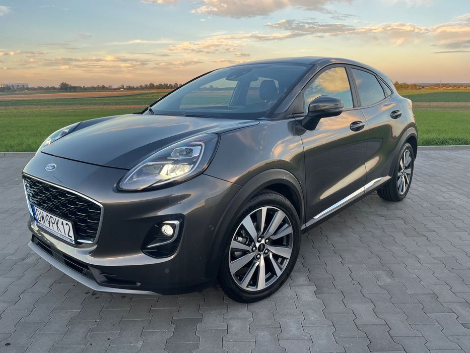 Ford Puma Salon Polska, bezwypadkowy, F.V.