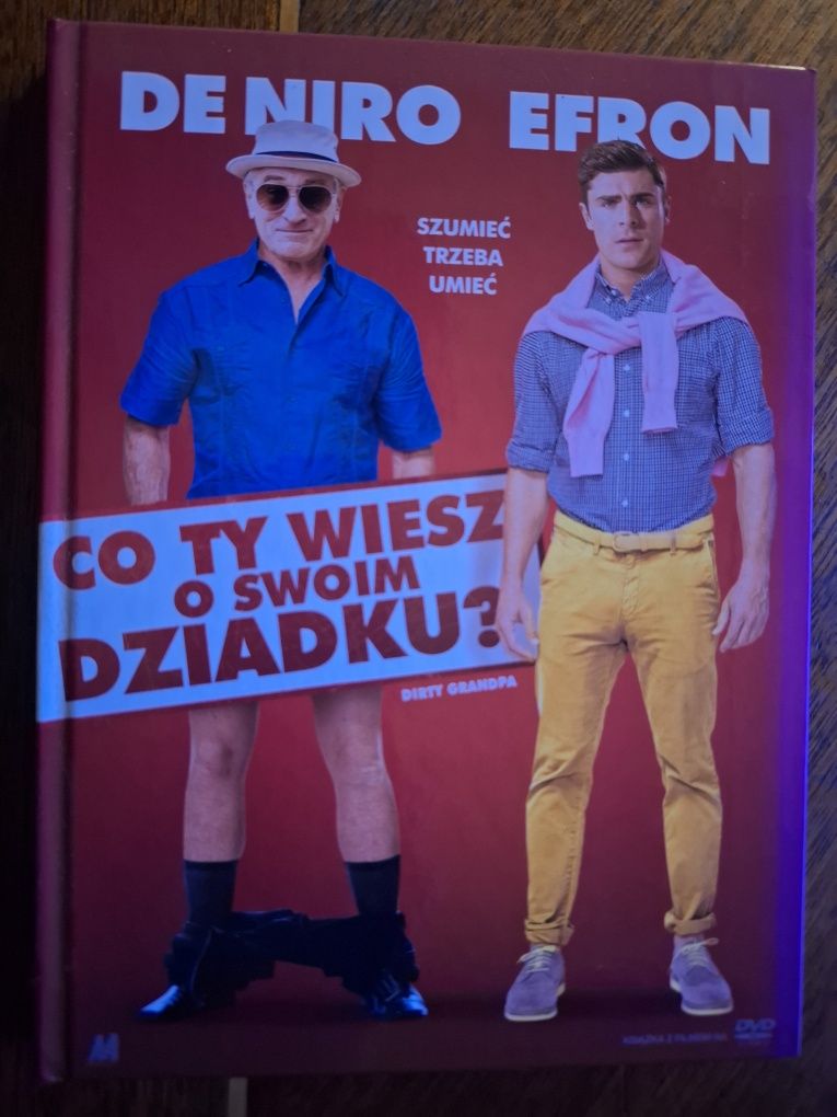 DVD / booklet Co Ty wiesz o swoim dziadku? 2016 DG / lektor PL